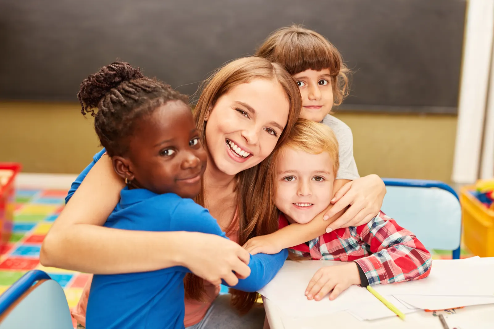 Children at Grace-Trinity Academy Christian daycare
